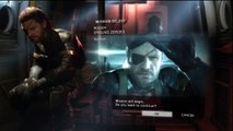 (HD 720P) Playing Metal Gear Solid : Ground Zeroes (Introduction Cutscene)