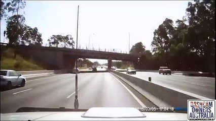 Dash Cam Owner captures own crash