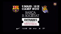 Barça - Reial Societat, entrades disponibles