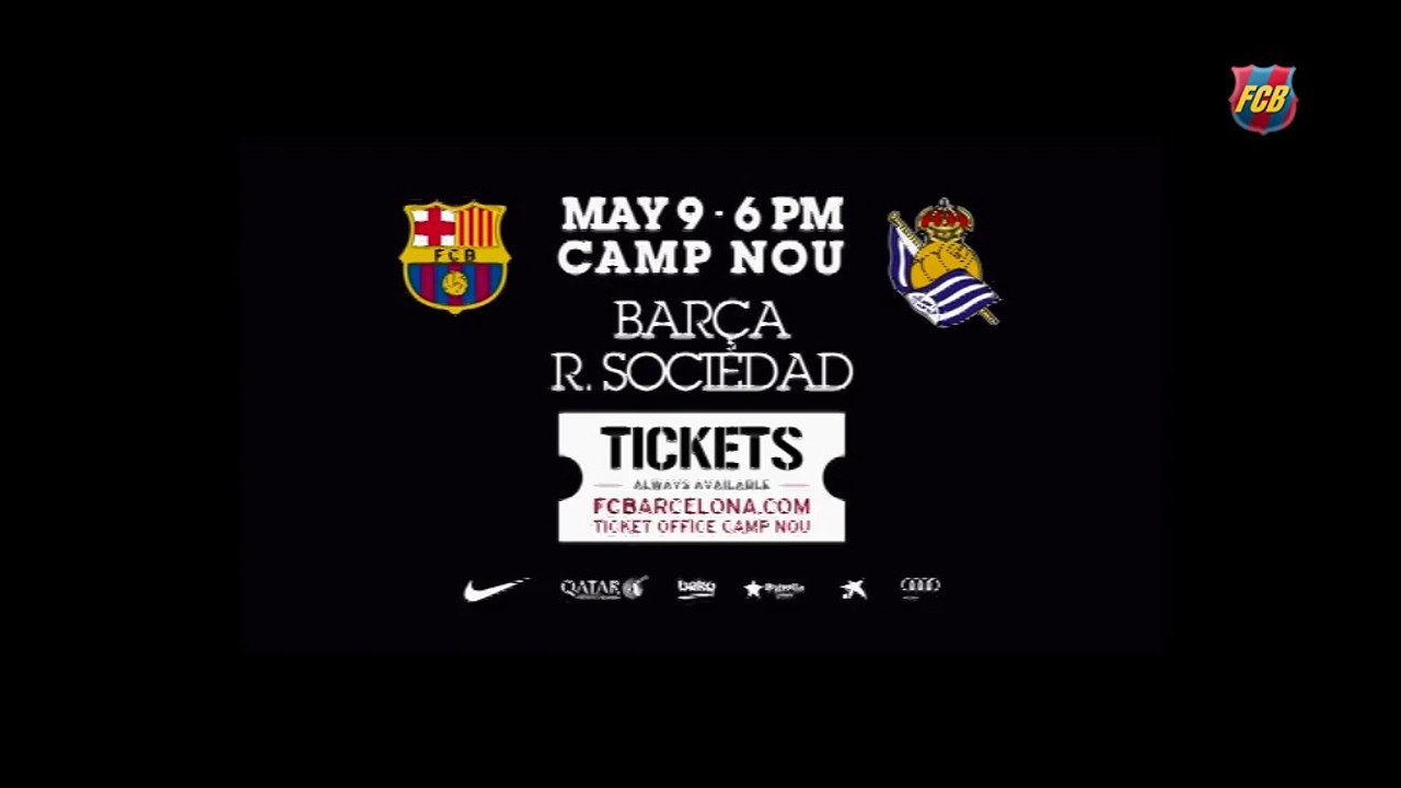 Barça - Real Sociedad, tickets available