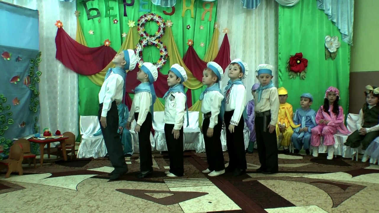 танец юнных моряков