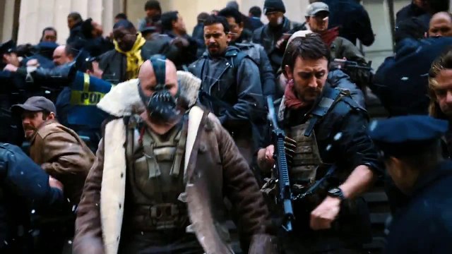 The Dark Knight Rises Batman vs Bane Second Fight Scene IMAX Edition 1080p