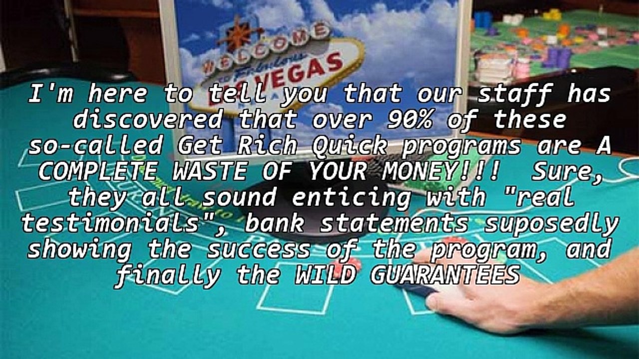 Get Rich Quick Scams REVEALED!!