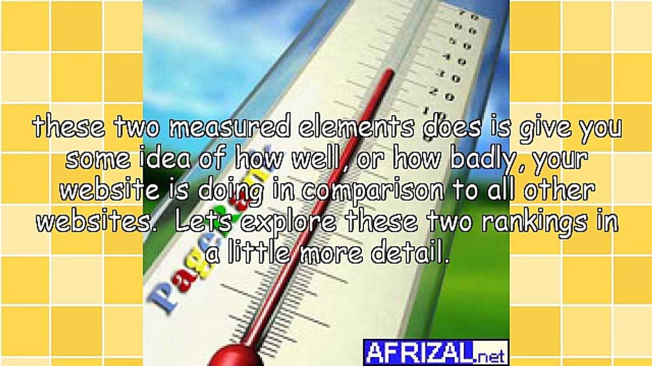 Exploring Google Page Rank And Alexa Rank