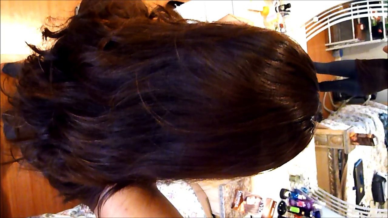 How I Dye My Hair From Black to Chocolate Ash Brown at Home