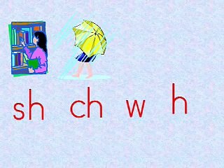 Consonant Digraphs: sh ch wh th