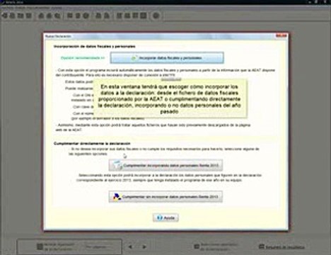 Renta 2014 - Programa PADRE Descarga conjunta de datos fiscales y traslado de datos