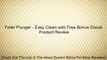 Toilet Plunger - Easy Clean with Free Bonus Ebook Review