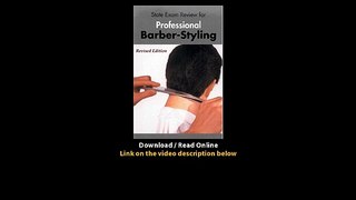 Download State Exam Review for Professional BarberStyling revised editon By Mil