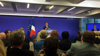 Fin du petit discours de Nicolas Sarkozy (mai 2015)
