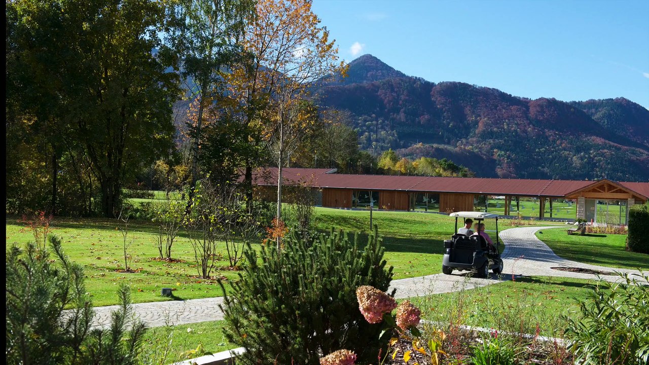 Mai 2015 - Driving Range der Golfakademie im Golf Resort Achental im Chiemgau