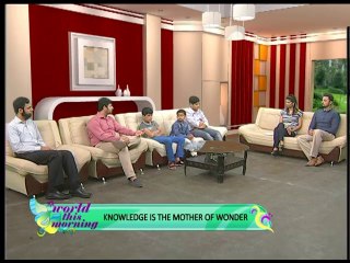 World This Morning- High achiever kids