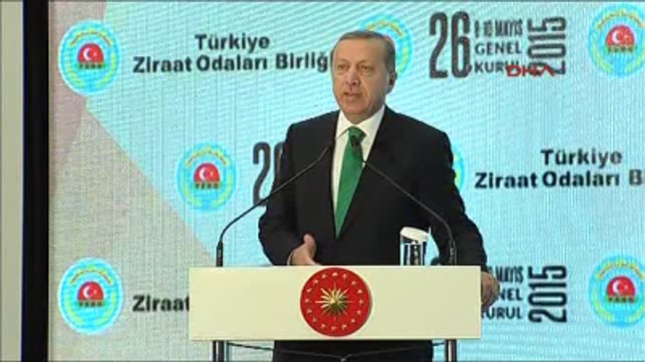 Erdoğan, Türkiye Ziraat Odaları Birliğ'nin 26. Olağan Genel Kurulu Toplantısı'na Katıldı 3