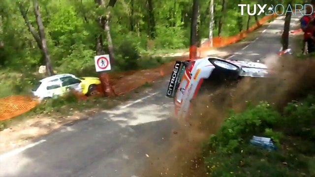 Big Crash Rallye Ronde de La Durance 2015