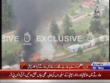 Exclusive Footage after Helicopter Crash in Gilgit