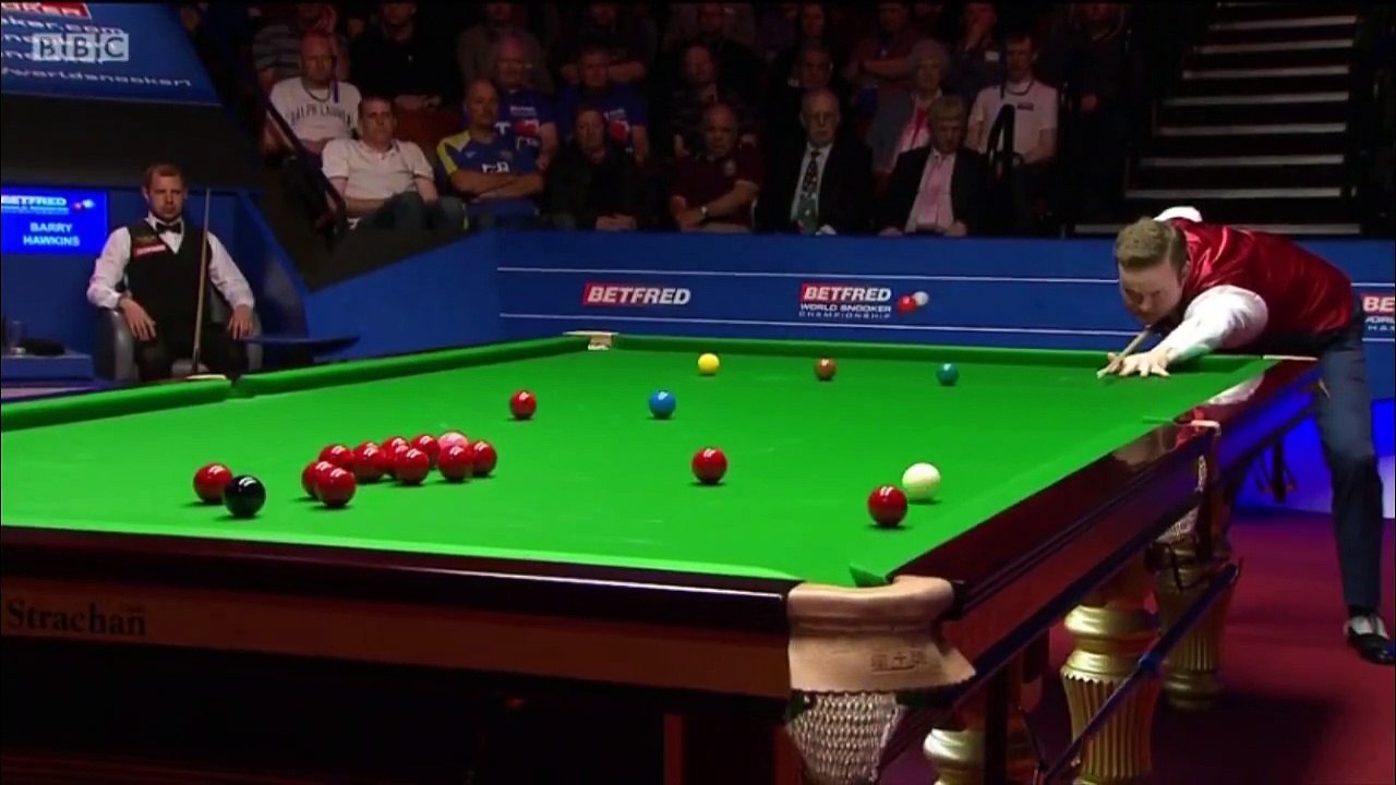 S'MURPHY 138 BRAK VS HAWKINS IN 2015 WORLD SNOOKER CHAMPIONSHIP-HD-