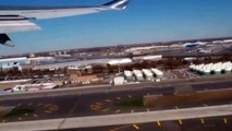 Delta Boeing 747-400 take off from JFK. DL473 JFK-MNL