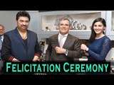 Felicitation Ceremony Of Raymond Weil Store With Amyra Dastur, Kumar Sanu