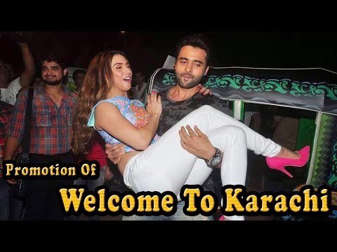 Lauren Gottlieb,Arshad Warsi,Jackky Bhagnani, Promotes 'Welcome to Karachi'