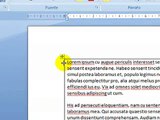 Cómo convertir tablas a texto en Microsoft Word 2007