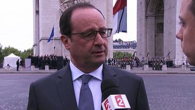 Interview lors de la Cérémonie du 70ème anniversaire de la Victoire du 8 mai 1945