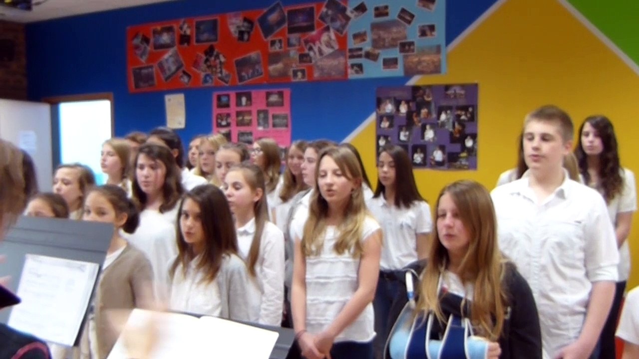 [Ecole en Choeur] Académie de Lille - Collège Sainte-Ide à Lens - "Au bout de mes rêves"