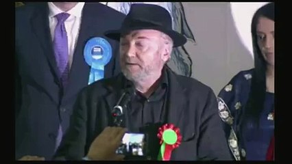 The Venal and the Vile, the Racists and the Zionists will all be Celebrating.” - George Galloway gives his Valedicto
