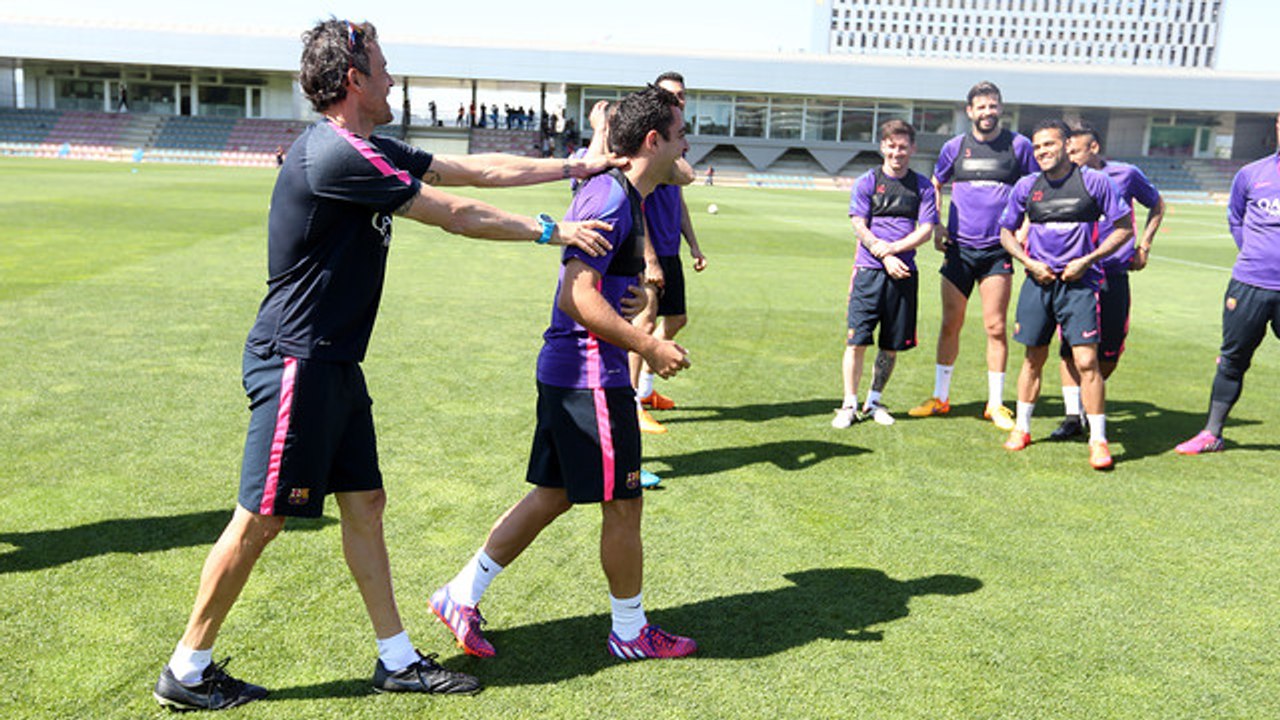 Training session: final preparations before Real Sociedad's visit