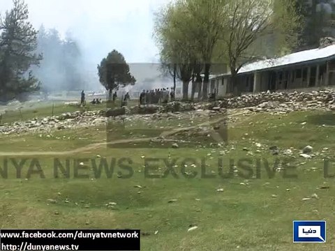 Exclusive Footage of Gilgit Helicopter Crash