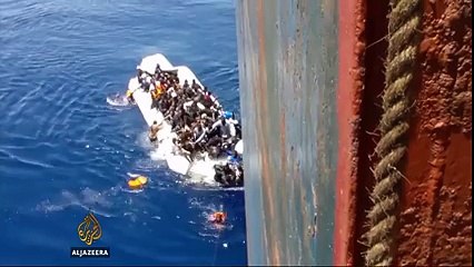 life saving struggle