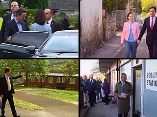 Кэмерон одерживает победу на выборах в Великобритании