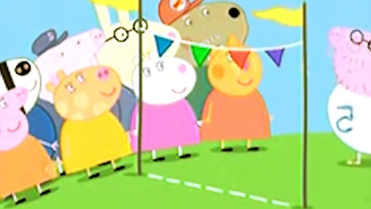 Peppa Pig Cochon Français La course rigolote