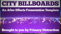 After Effects Project Files - City Billboards - VideoHive 2623042