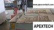 apextech cnc with two spindles changing cnc router