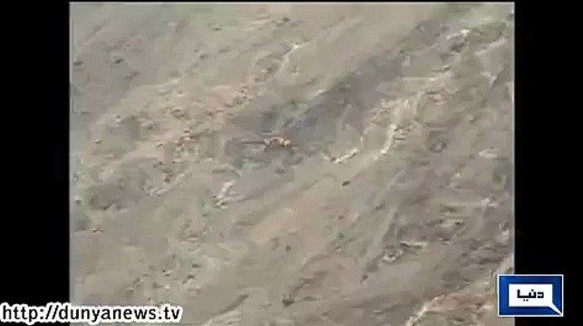 Dunya News - Helicopter crash in Gilgit