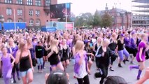 Justin Bieber Flash Mob - Copenhagen, Denmark August 6th 2011.