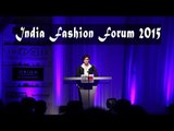 Neha Dhupia Hosts 15th Edition Of India Fashion Forum 2015