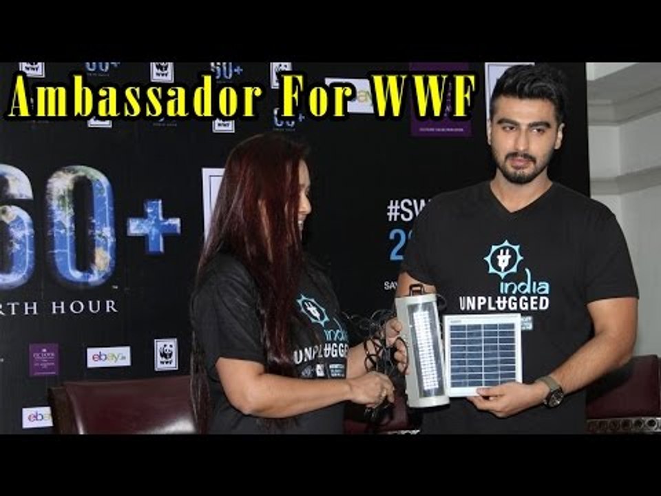 Save The Earth Initiative By WWF With Brand Ambassador Arjun Kapoor !