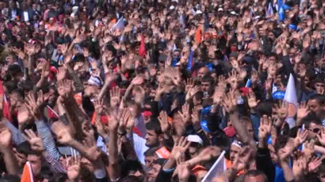 Davutoğlu: CHP ile Hdp Neredeyse İkiz Kardeş Haline Geldi Onlara, Artık Chdp Diyebiliriz