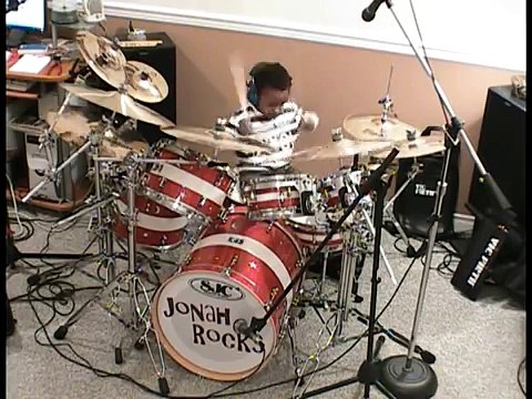 System of a Down-Toxicity, Drum Cover, 5 Year Old Drummer, Jonah Rocks