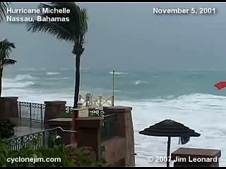 Hurricane Michelle - Nassau, Bahamas - November 5, 2001