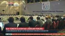 Cumhurbaşkanı Erdoğan Liderler Forumu'nda Konuştu