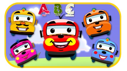 The Wheels On The Bus - Abc Song For Kids - Alphabet Song Nursery Rhymes Songs