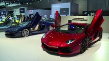 Autos de oro, furor en el salón de Dubái