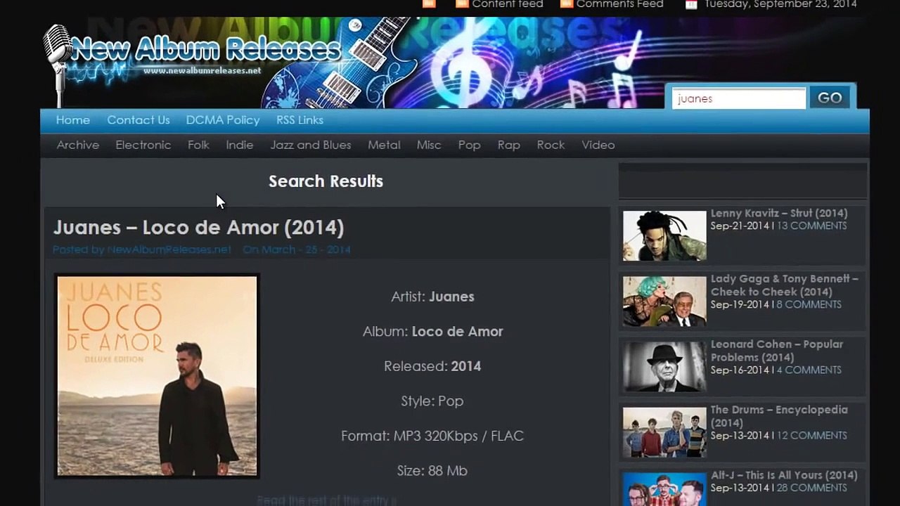 DESCARGAR DISCOS COMPLETOS GRATIS | Descargar álbumes musicales gratis 2014