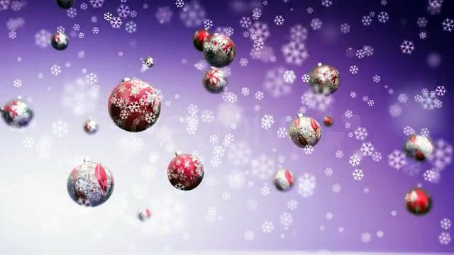 After Effects Project Files - Happy Holidays - Rolling Christmas Ornaments - VideoHive 3559176