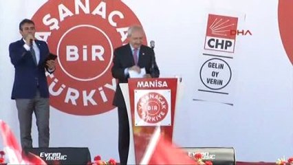 Manisa CHP Lideri Kılıçdaroğlu Mitingde Konuştu-aktüel Görüntüler