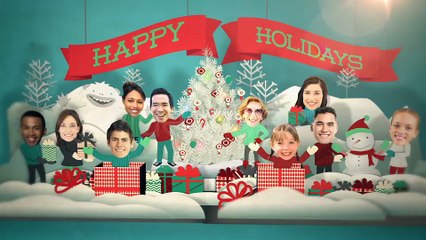 After Effects Project Files - Holiday Faces Pop Up Card - VideoHive 3531791