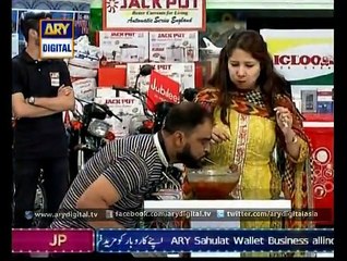 A new way to eat Gulab Jaman - Jeeto Pakistan 8th May 2015