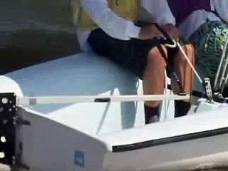 420 Roll Tack sailing demo